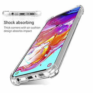 Transparent Crystal Silicone Case for Samsung A70 - Redpepper Cases