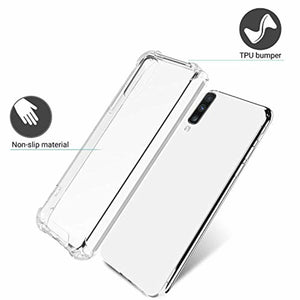 Transparent Crystal Silicone Case for Samsung A70 - Redpepper Cases