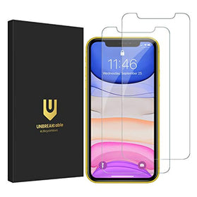 UNBREAKcable Screen Protector for iPhone 11/ iPhone XR [2 Pack], 2.5D Double Defense Premium Tempered Glass for iPhone 11/ XR 6.1