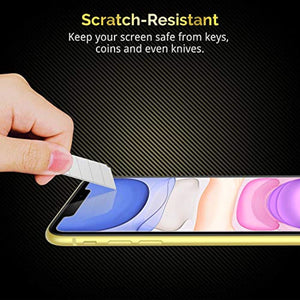 UNBREAKcable Screen Protector for iPhone 11/ iPhone XR [2 Pack], 2.5D Double Defense Premium Tempered Glass for iPhone 11/ XR 6.1" [Anti-Scratch, Anti-Fingerprint, Bubble Free and Case-Friendly] - Redpepper Cases