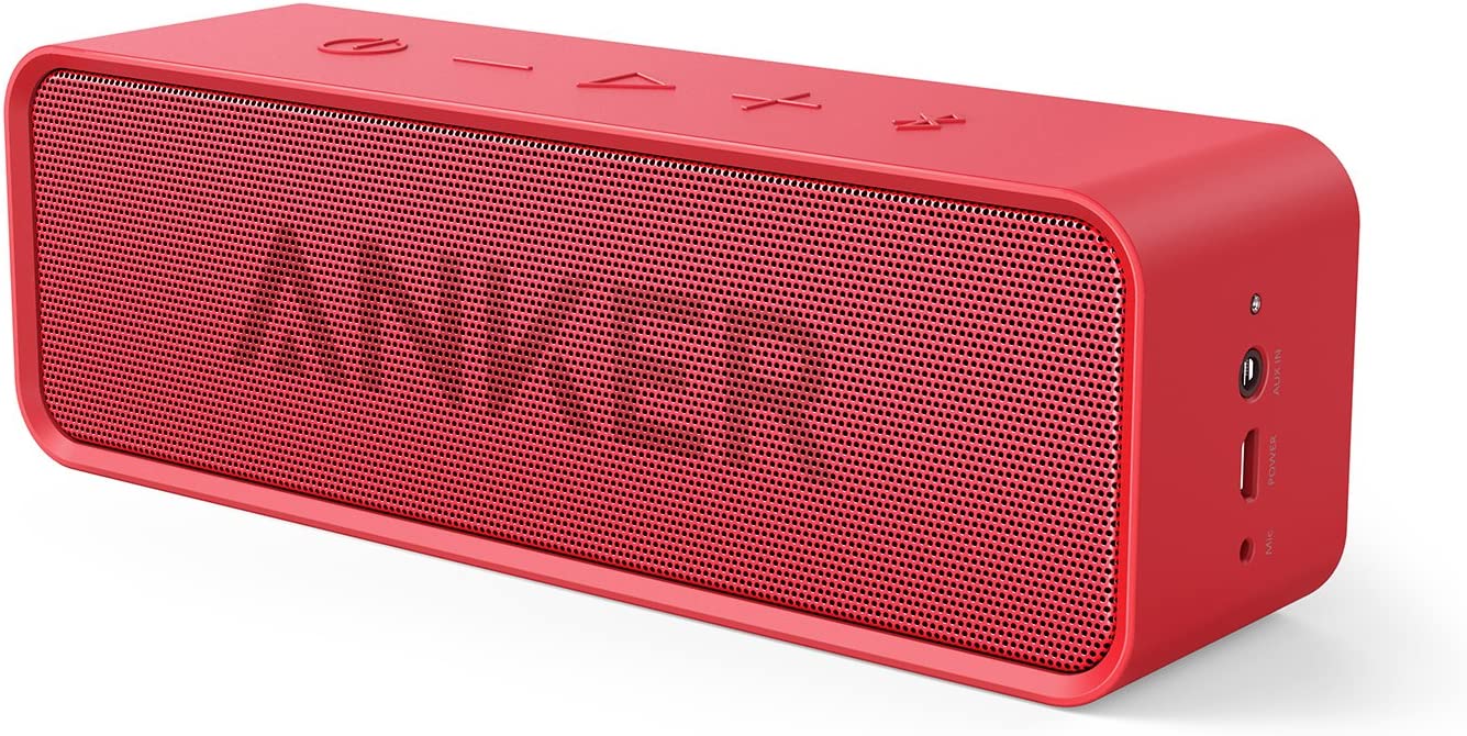  Upgraded, Anker Soundcore Bluetooth Speaker with IPX5  Waterproof, Stereo Sound, 24H Playtime, Portable Wireless Speaker for  iPhone, Samsung and More : Electronics