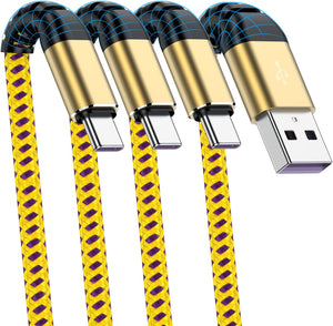 USB A to Type C Cable, Cabepow 6Ft Fast Charging 6 Feet USB Type C Cord - Redpepper Cases