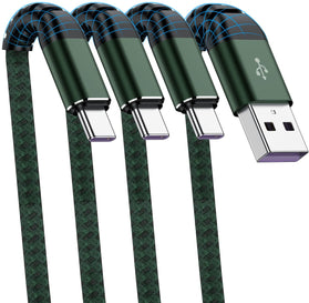 USB A to Type C Cable, Cabepow 6Ft Fast Charging 6 Feet USB Type C Cord - Redpepper Cases