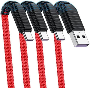 USB A to Type C Cable, Cabepow 6Ft Fast Charging 6 Feet USB Type C Cord - Redpepper Cases