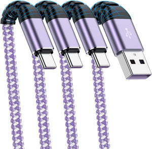 USB A to Type C Cable, Cabepow 6Ft Fast Charging 6 Feet USB Type C Cord - Redpepper Cases