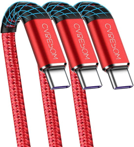 USB A to Type C Cable, Cabepow 6Ft Fast Charging 6 Feet USB Type C Cord - Redpepper Cases