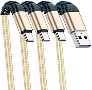 USB A to Type C Cable, Cabepow 6Ft Fast Charging 6 Feet USB Type C Cord - Redpepper Cases