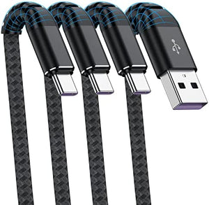 USB A to Type C Cable, Cabepow 6Ft Fast Charging 6 Feet USB Type C Cord - Redpepper Cases