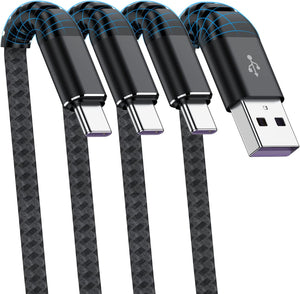 USB A to Type C Cable, Cabepow 6Ft Fast Charging 6 Feet USB Type C Cord - Redpepper Cases