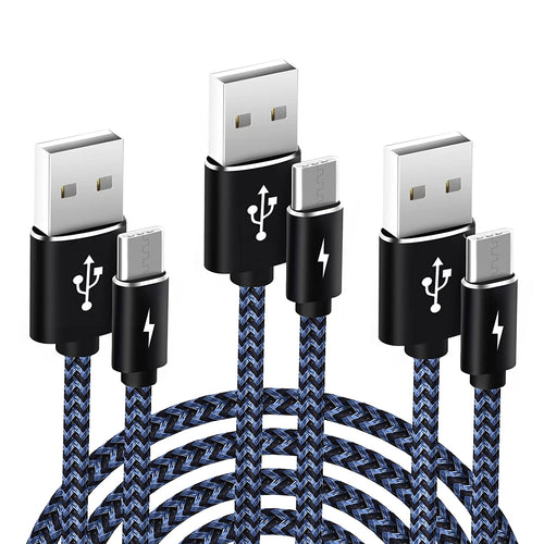 USB A to Type C Cable,Harerfong Fast Charging Feet Braided USB Cable - Redpepper Cases