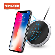 Load image into Gallery viewer, USB Wireless Charger 9V Fast For iPhone, Note 9, Samsung S7/S8Plus - Redpepper Cases