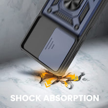 Load image into Gallery viewer, VEGO Compatible Galaxy S21 Ultra Case Slide Camera Cover - Blue - Redpepper Cases