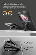 Load image into Gallery viewer, VRS Design Quick Stand Modern Pro Galaxy Z Fold 4 5G Tempered Glass Screen Protector - Redpepper Cases
