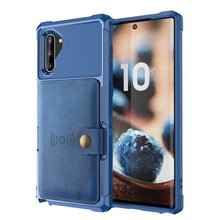 Load image into Gallery viewer, Wallet Flip Leather Kickstand Case for Samsung Note 10 10Plus Fit Magnetic Wireless Car Charger Mount Shockproof Protective Case - Redpepper Cases