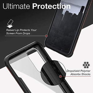 X-Doria Defense Shield Series, Samsung Galaxy S20+ Phone Case - Military Grade Drop Tested, Anodized Aluminum, TPU, and Polycarbonate Protective Case for Samsung Galaxy S20+, (Red) - Redpepper Cases