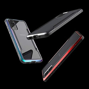 X-Doria Defense Shield Series, Samsung Galaxy S20+ Phone Case - Military Grade Drop Tested, Anodized Aluminum, TPU, and Polycarbonate Protective Case for Samsung Galaxy S20+, (Red) - Redpepper Cases